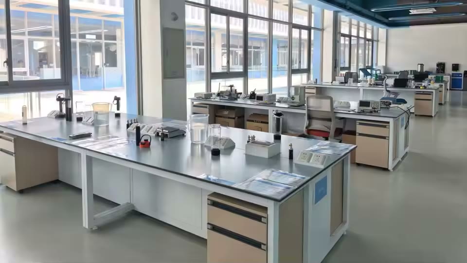 On-site product testing lab